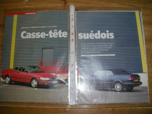 Comparatif saab 900 - comparatif,