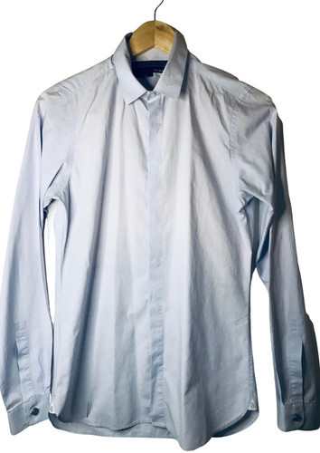 Chemise bleu clair taille - bleu,