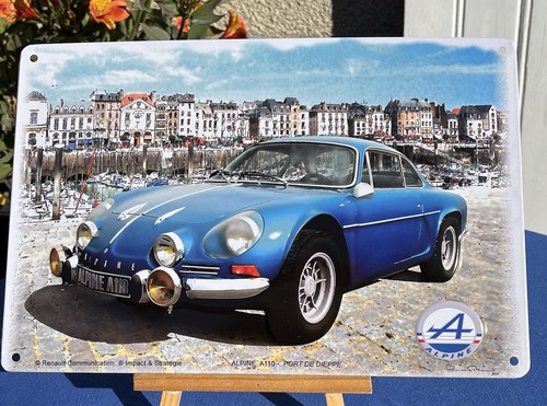 Plaque alpine a110 port - port, de