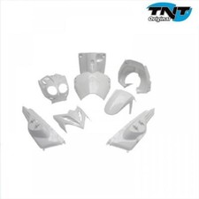 Kit carénage TNT pour Scooter MBK 50 Stunt Après 2004 7 pièces blanc Neuf
