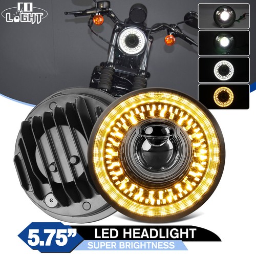 Phare led pour harley - phare,