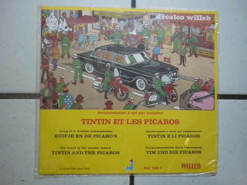 Herge tintin decalco - herge,