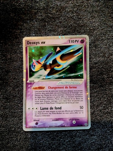 Carte pokémon deoxys - carte,