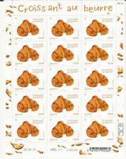 FRANCE  Croissant au beurre 2025 neuf sans charnière - Feuille