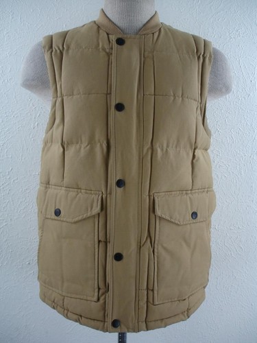 Men pull bear quilted vest - quilted,