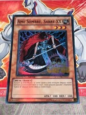 Carte YU GI OH AME SOMBRE, SABRE XX CT08-FR017