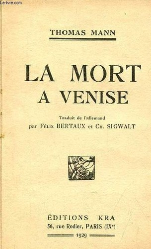 Mort venise mann - mort, venise.