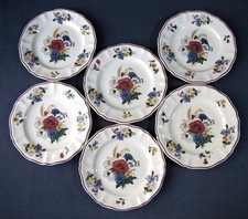 6 Assiettes à Dessert Service