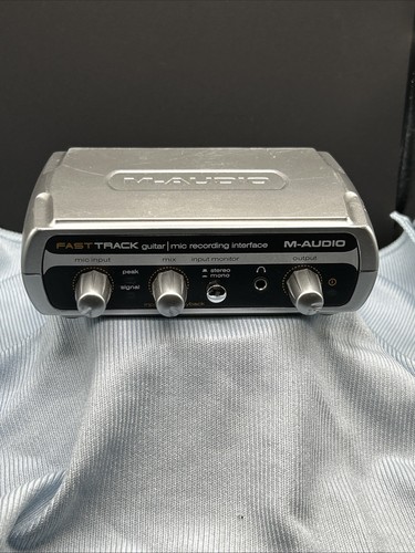 Audio fast track guitar - m-audio,