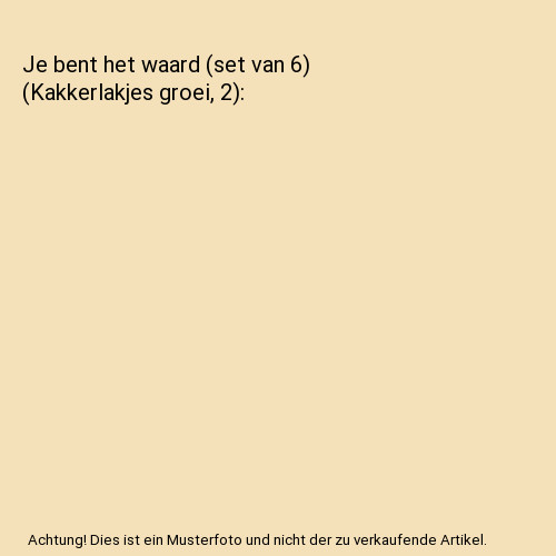 Bent het waard - je,
