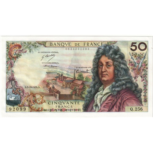 France francs racine - 50, francs,