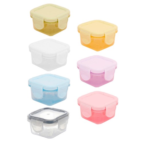 7pcs boîtes sauce - boîtes, de