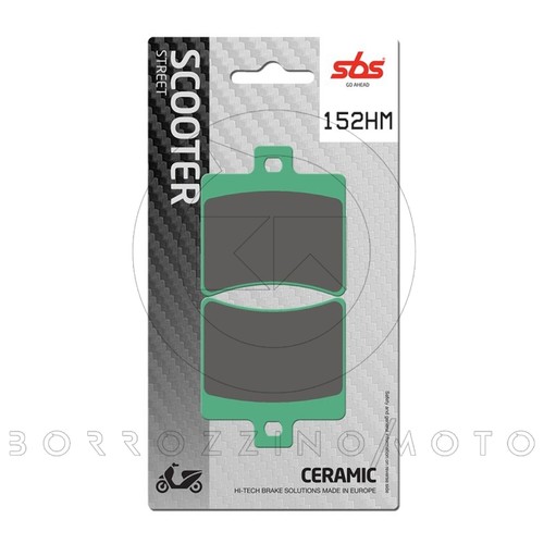 Sbs 152hm plaquettes frein - sbs, de