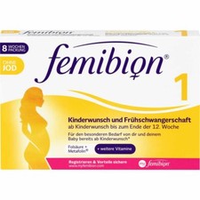 Femibion 1 Désir D'Enfant + Frühschwangers.o.jod Tabl. 60 Pièces PZN15199987