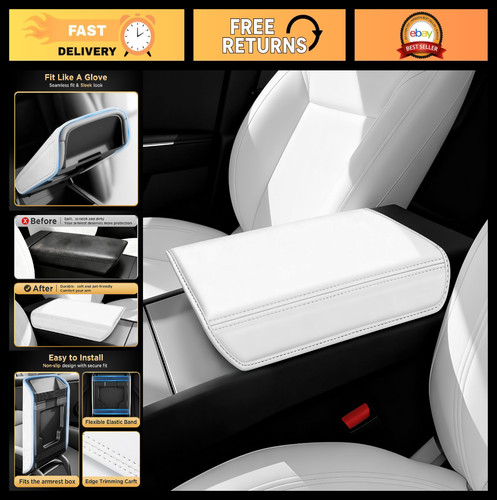 Leather center console - leather, cover