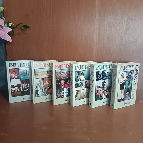 Lot livres enquêtes et - lot, 6