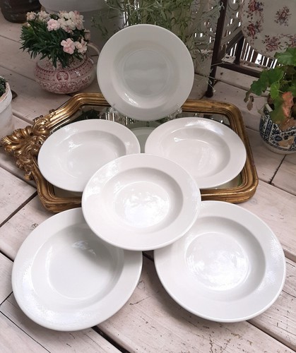 Assiettes creuses - 6,