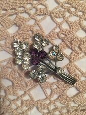 SPILLA TONO ARGENTO FIORE