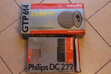 autoradio PHILIPS DC 222 en boite + haut parleurs GTP 614