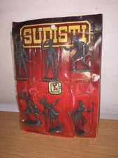 LOT DE 6 SUDISTES Canè Soldats 6 cm Art. 1073 MOC années 70