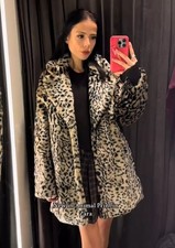 Manteau fausse fourrure - manteau, en