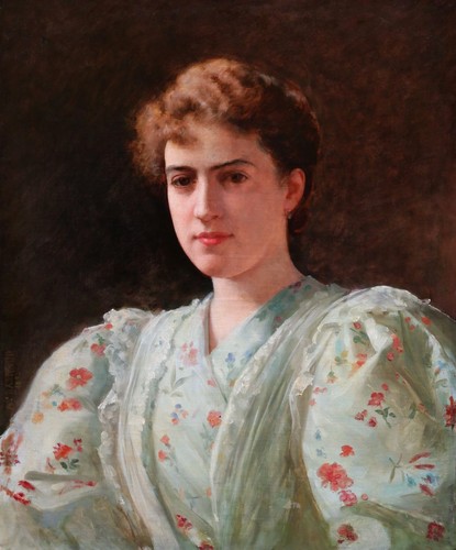 Tableau portrait jeune femme