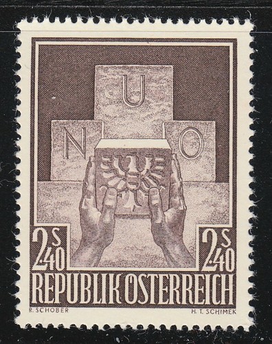 Autriche 1956 mnh 1025 - autriche, sc