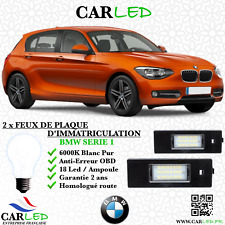 2x Feux de plaque d'immatriculation LED BMW Série 1 F20