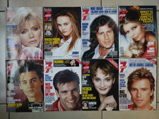 Lot de 8 télé 7 jours de