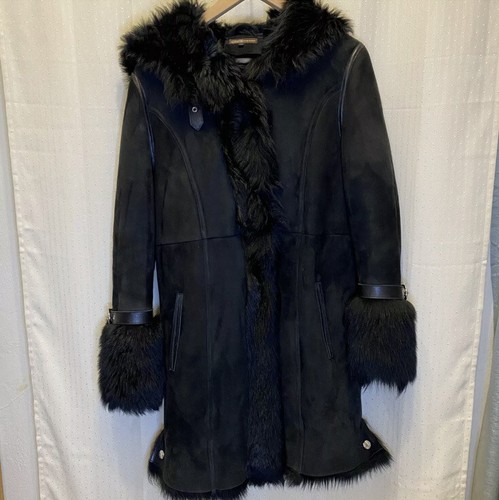 Coach black suede - coach, long