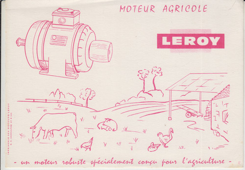 Buvard moteur agricole - *moteur,