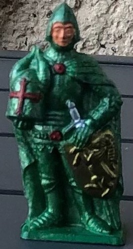Figurine chevalier armure - figurine, en