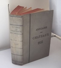 Annuaire des Chateaux et des villégiatures 1935, liste alphabétique, département