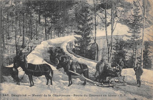 Cpa dauphine massif - 38,
