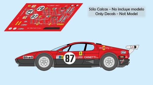 Autocollants ferrari 512 le - autocollants,