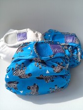 Lot de 3 couches lavables TE2 culotte imperméable taille 1 + insert BAMBINO MIO