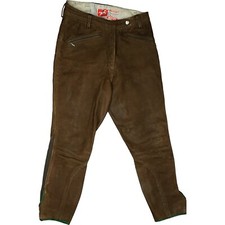 Military W25 Équitation Braun Femmes Elho Laponia Haut Rise Fête Cuir 32 XS