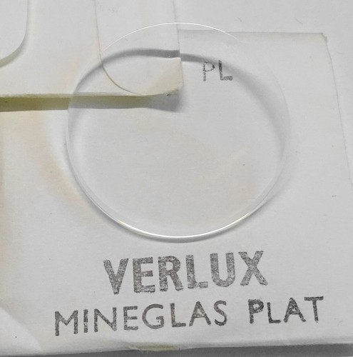 Verre montre plat diametre - de,