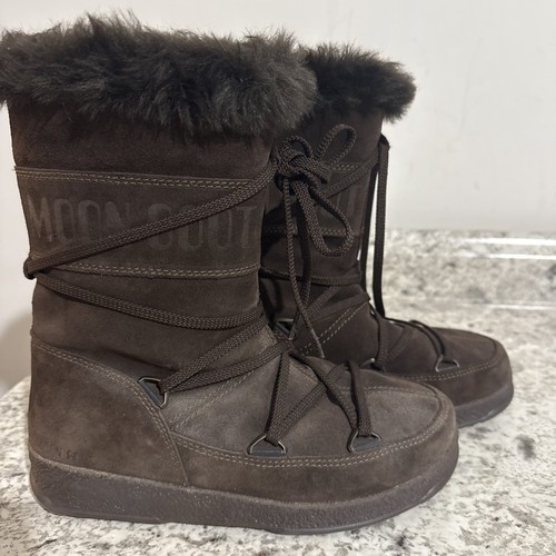 Tecnica moon boots suede - tecnica,