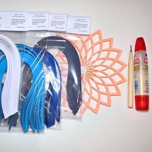 Kit quilling pour mandala - kit,
