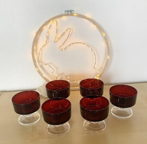 Lot coupes verre de - de,