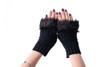Gants Fausse Fourrure Ladies