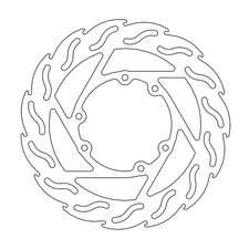 Disque de frein fixe série Flame MOTO-MASTER 230 mm 110397