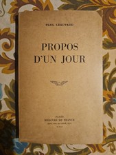 Propos D Un Jour - Paul