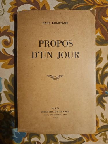 Propos jour paul - propos, d