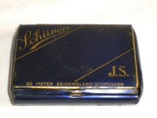 BOITE PUB ANCIENNE COUTURE FIL