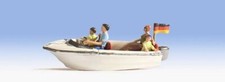 Noch 16820 - Bateau à moteur avec figurines - HO (1:87)