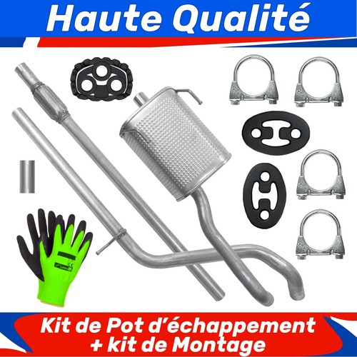Kit pot échappement - kit, d'échappement