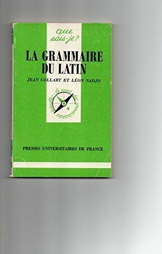 Grammaire latin collart - la, du