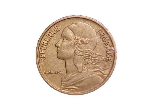 1966 france centimes - 5,
